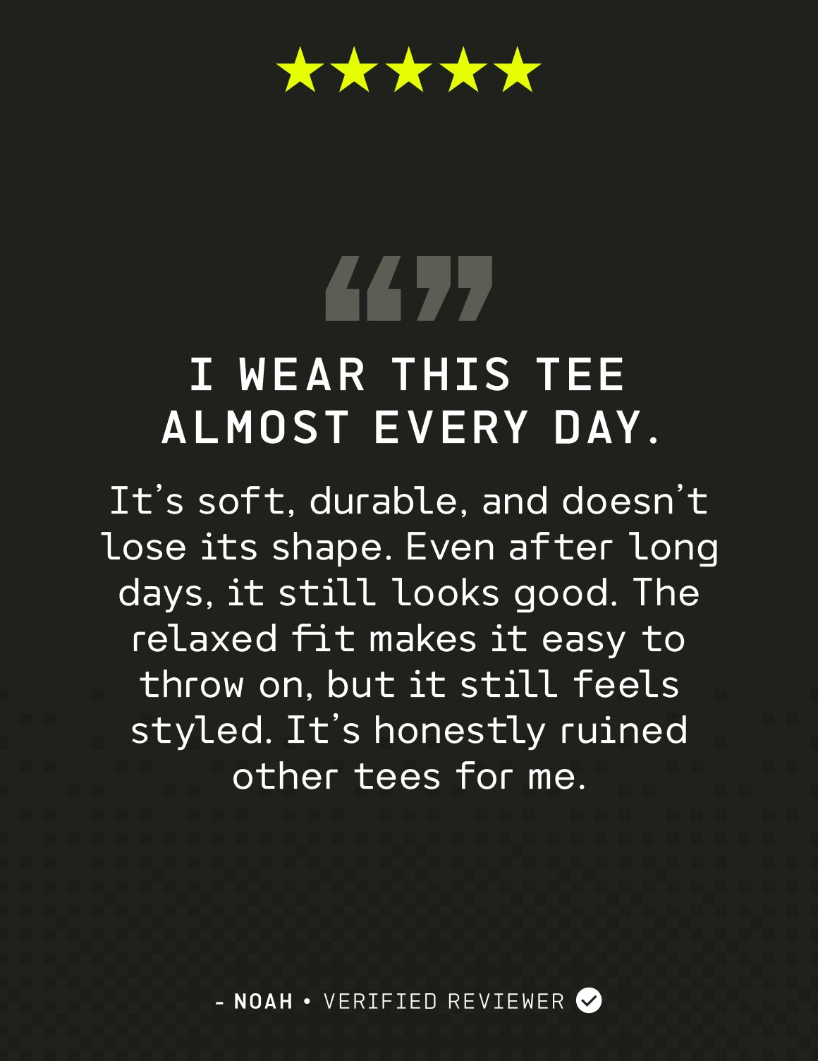 Black, White, Moss, Pewter, Midnight