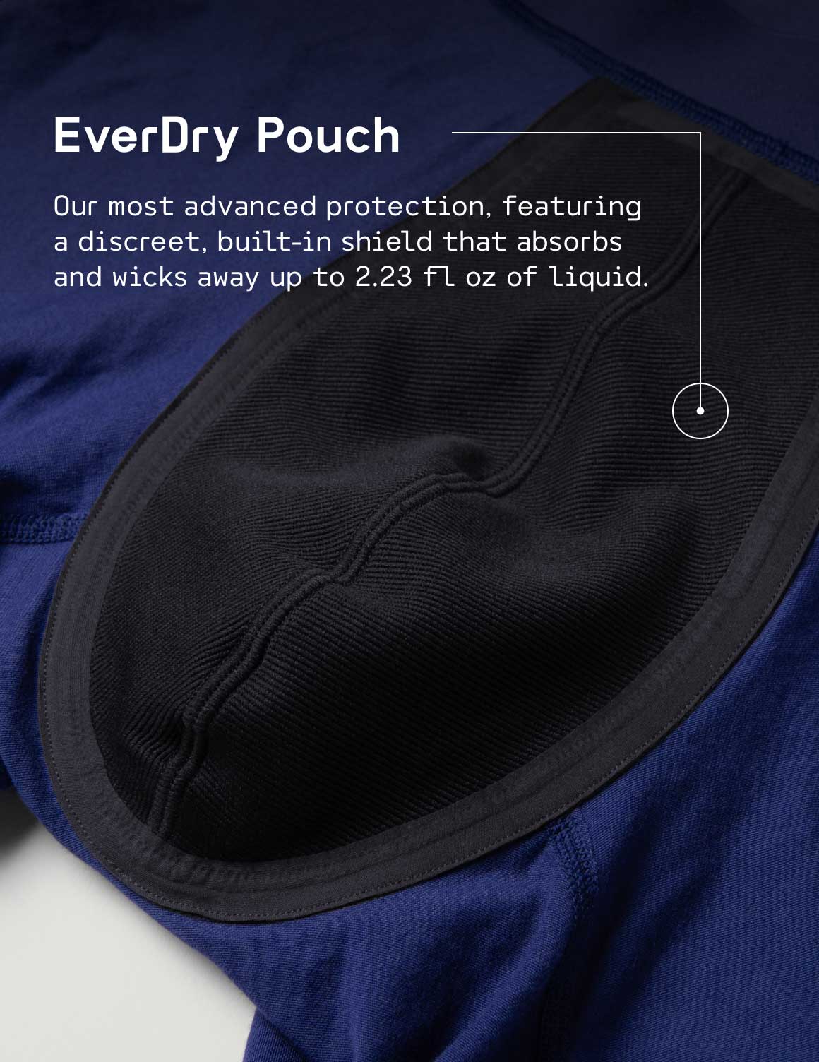 MNTD X Knix EverDry Cotton Boxer Brief 5"