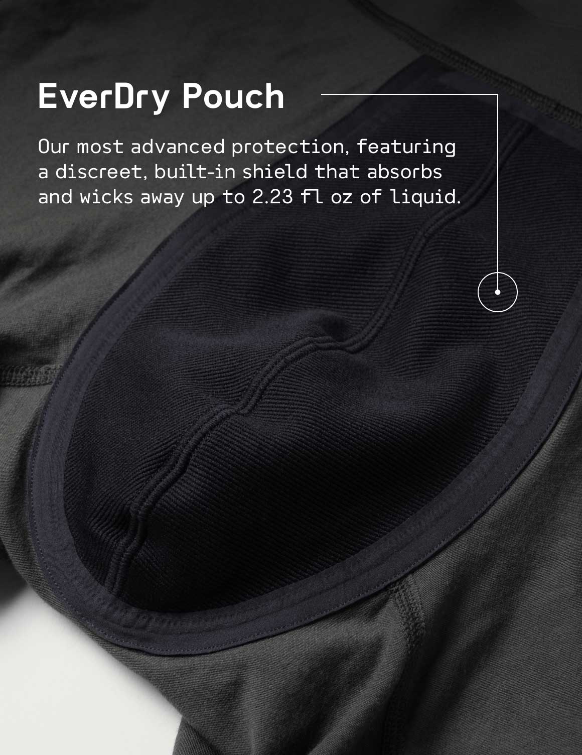 MNTD X Knix EverDry Cotton Boxer Brief 5"