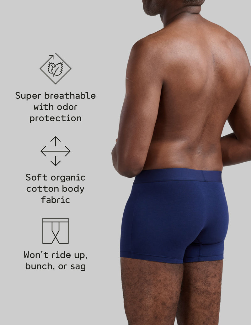 MNTD X Knix EverDry Cotton Trunk 3"