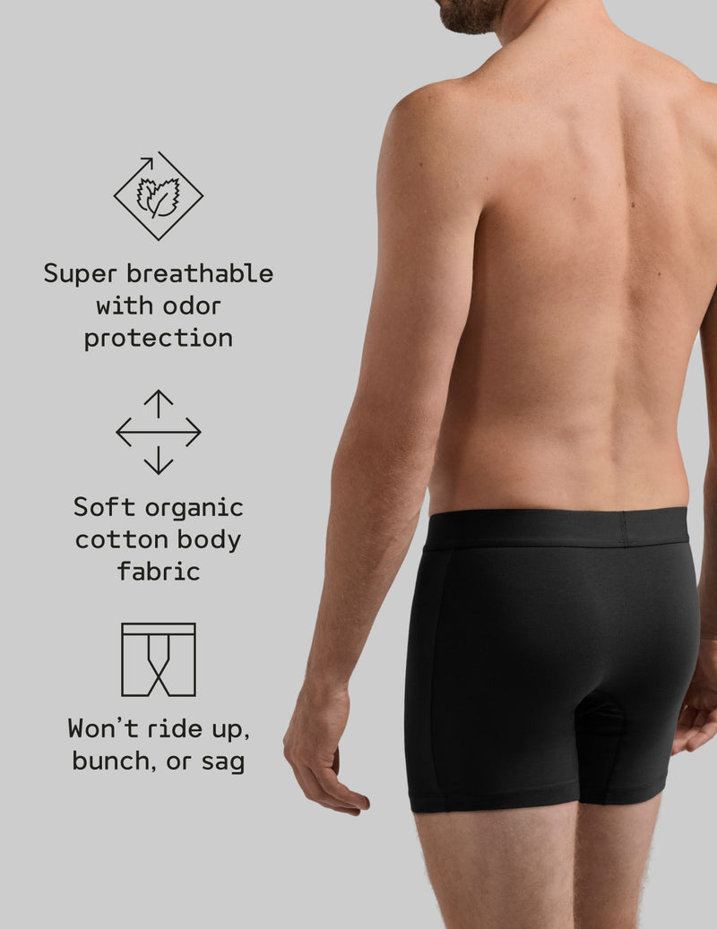 MNTD X Knix EverDry Cotton Boxer Brief 3-Pack