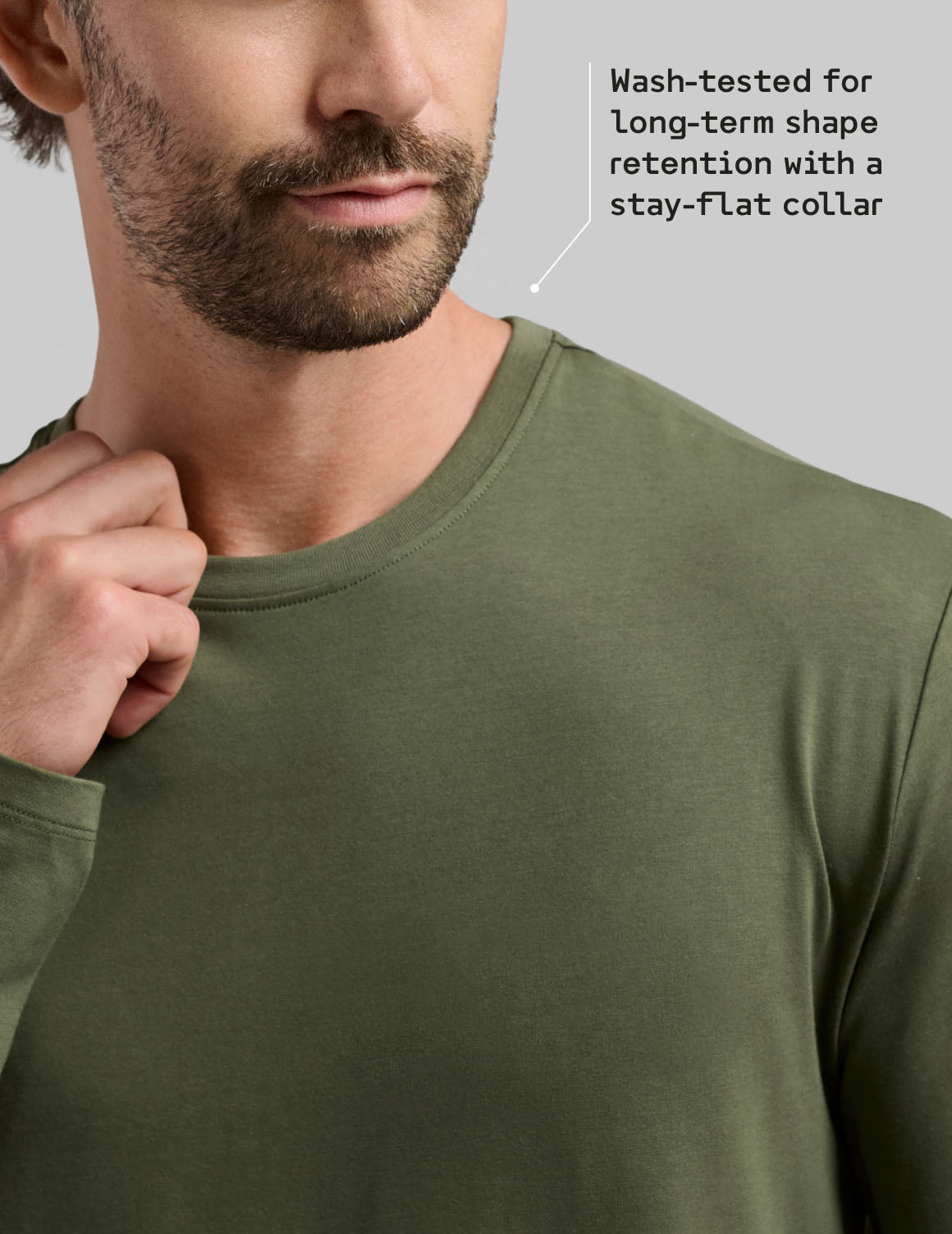 model: Height 6'0.5", wearing size S