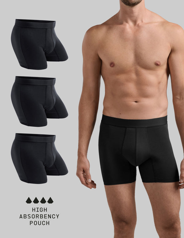 MNTD X Knix EverDry Cotton Boxer Brief 3-Pack